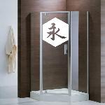 Exemple de stickers muraux: Eternit Chinois Hexagone (Thumb)